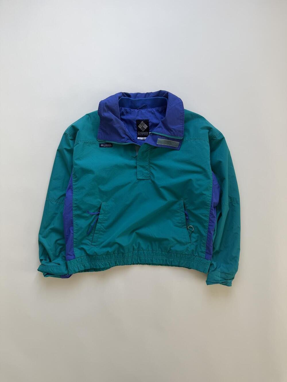 Vintage 90's Columbia Pull-over Windbreaker Jacket
